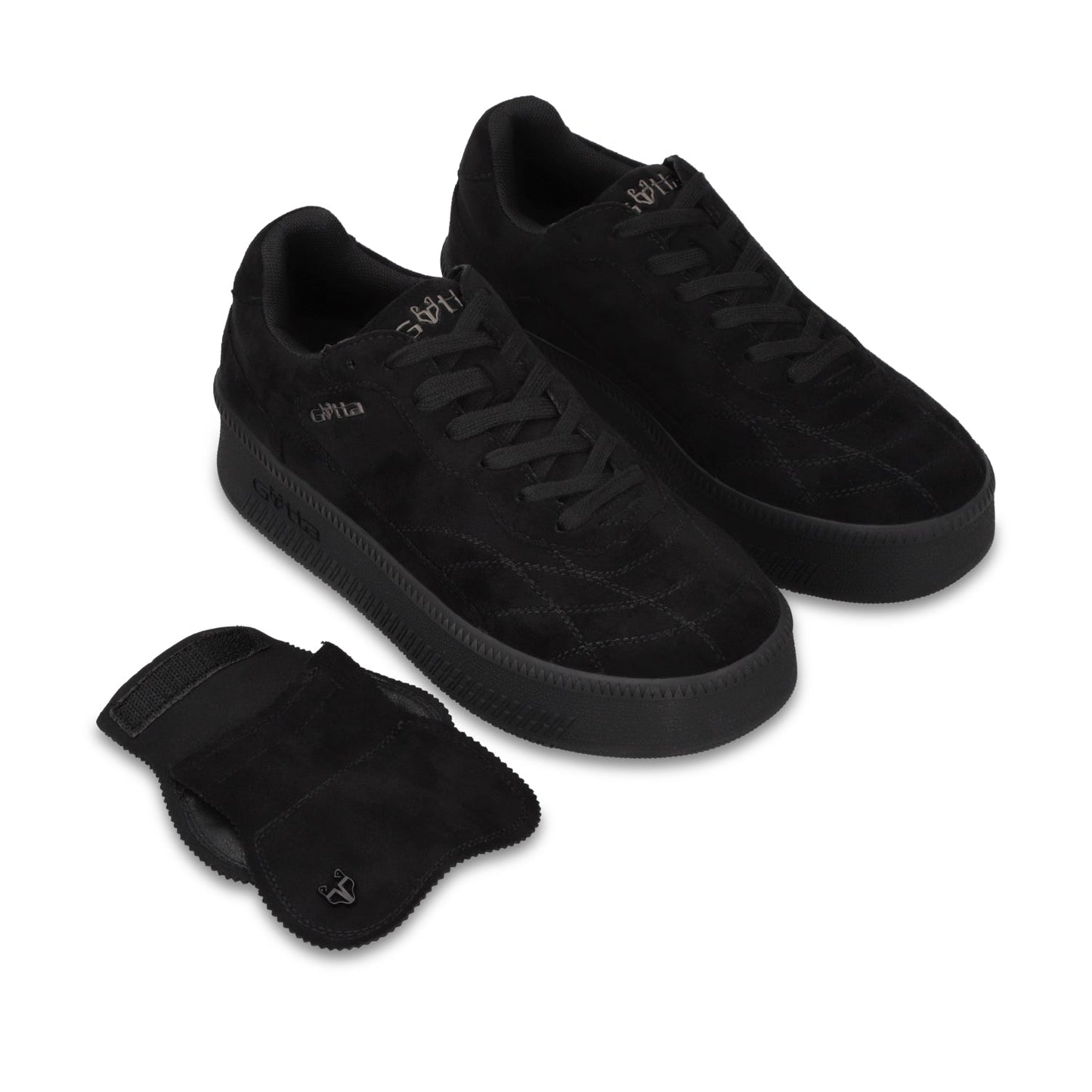 Tenis Plataforma Negra Mujer 67311 - Gotta Mexico