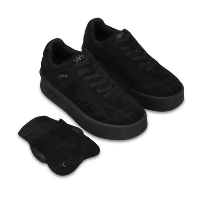 Tenis Plataforma Negra Mujer 67311 - Gotta Mexico