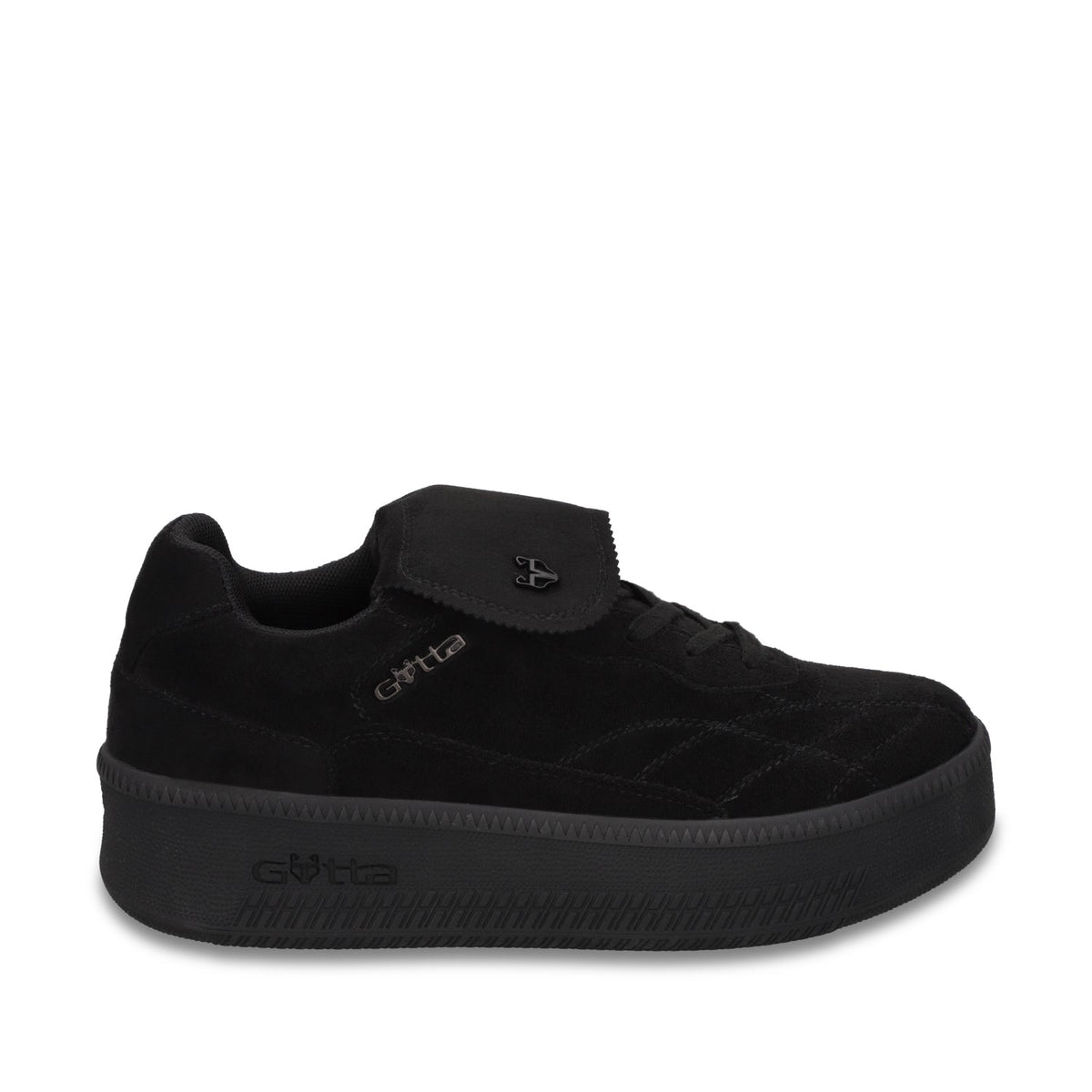 Tenis Plataforma Negra Mujer 67311 - Gotta Mexico