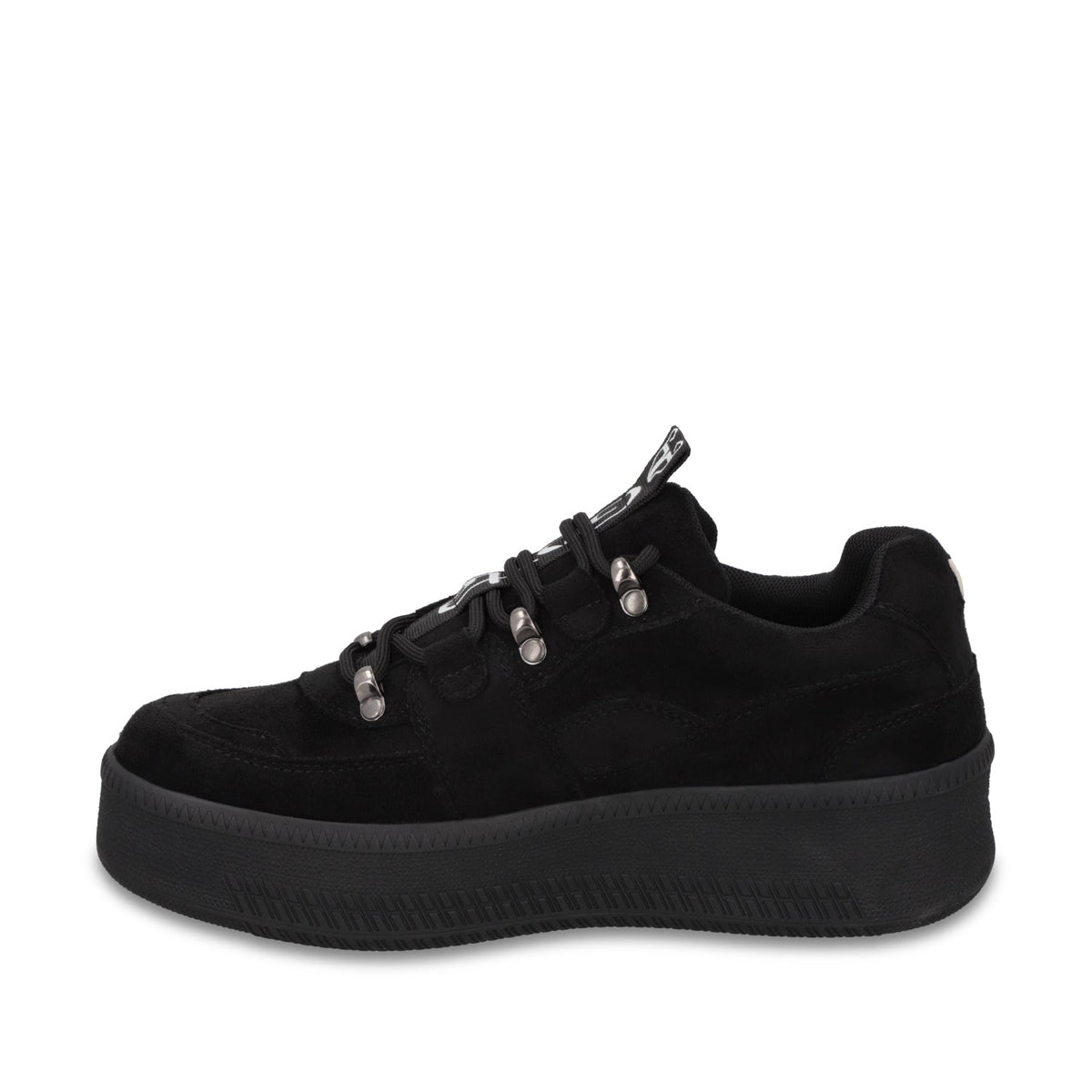 Tenis Plataforma Negra Mujer 67312 - Gotta Mexico