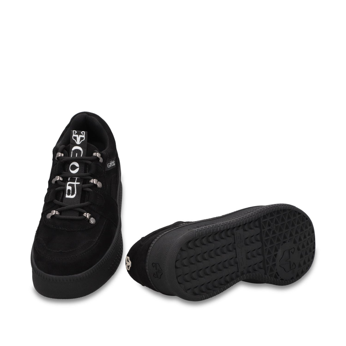 Tenis Plataforma Negra Mujer 67312 - Gotta Mexico