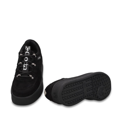 Tenis Plataforma Negra Mujer 67312 - Gotta Mexico