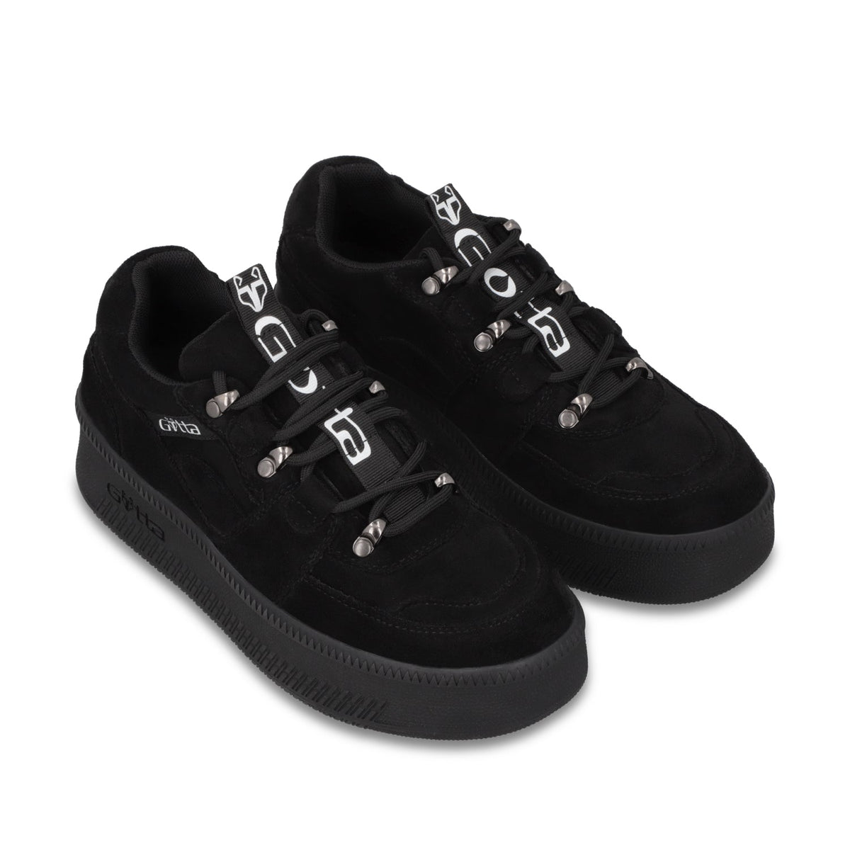 Tenis Plataforma Negra Mujer 67312 - Gotta Mexico