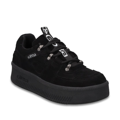 Tenis Plataforma Negra Mujer 67312 - Gotta Mexico