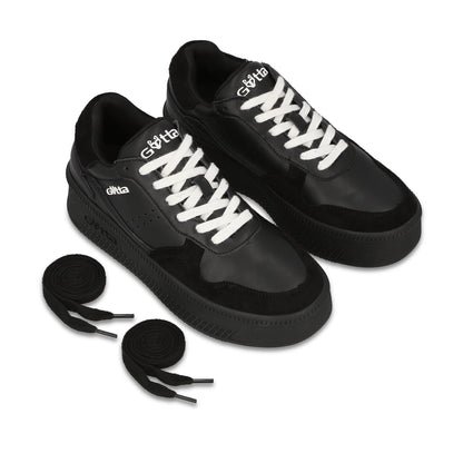 Tenis Plataforma Negra Mujer 67313 - Gotta Mexico