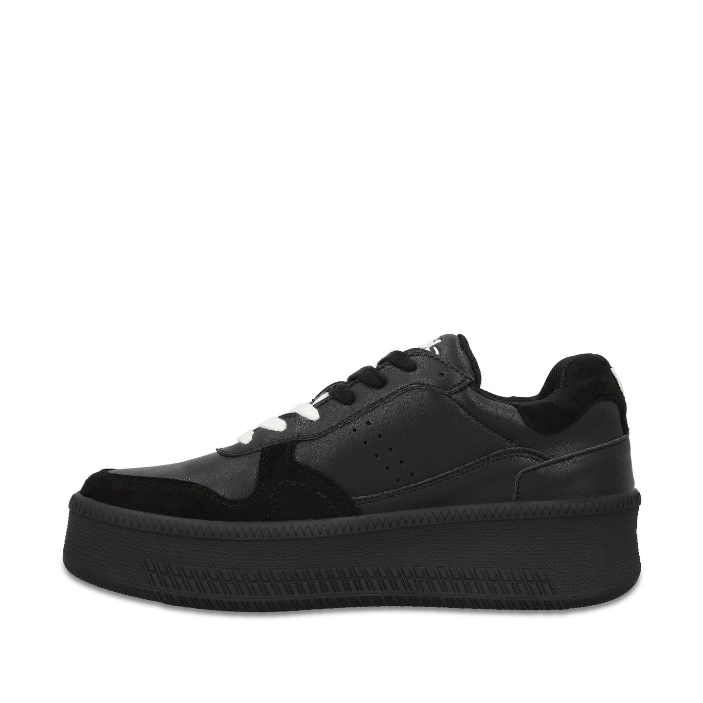 Tenis Plataforma Negra Mujer 67313 - Gotta Mexico