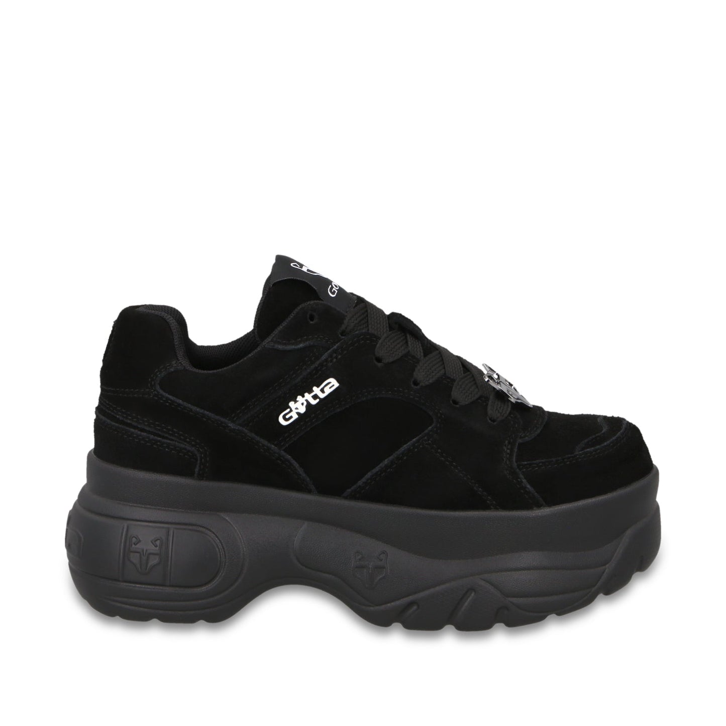 Tenis Plataforma Negra Mujer 9724A - Gotta Mexico