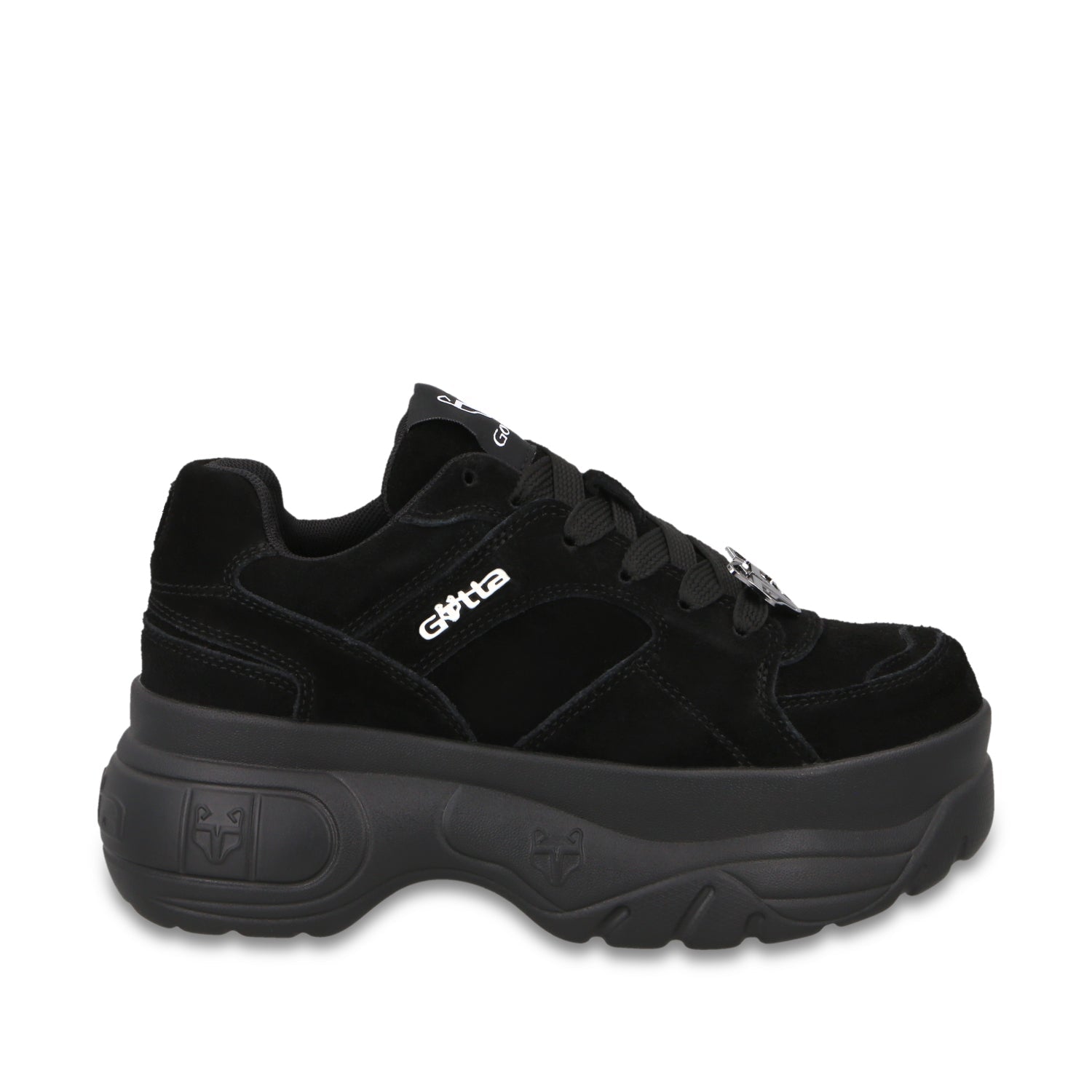 Tenis Plataforma Negra Mujer 9724A - Gotta Mexico