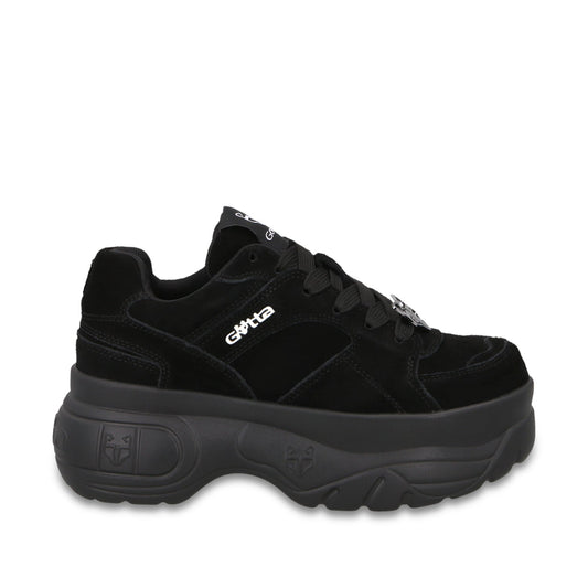 Tenis Plataforma Negra Mujer 9724A - Gotta Mexico