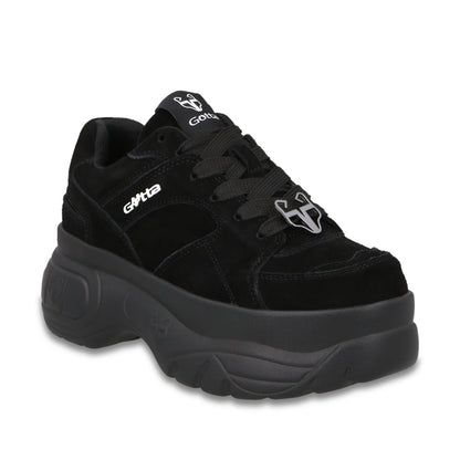 Tenis Plataforma Negra Mujer 9724A - Gotta Mexico