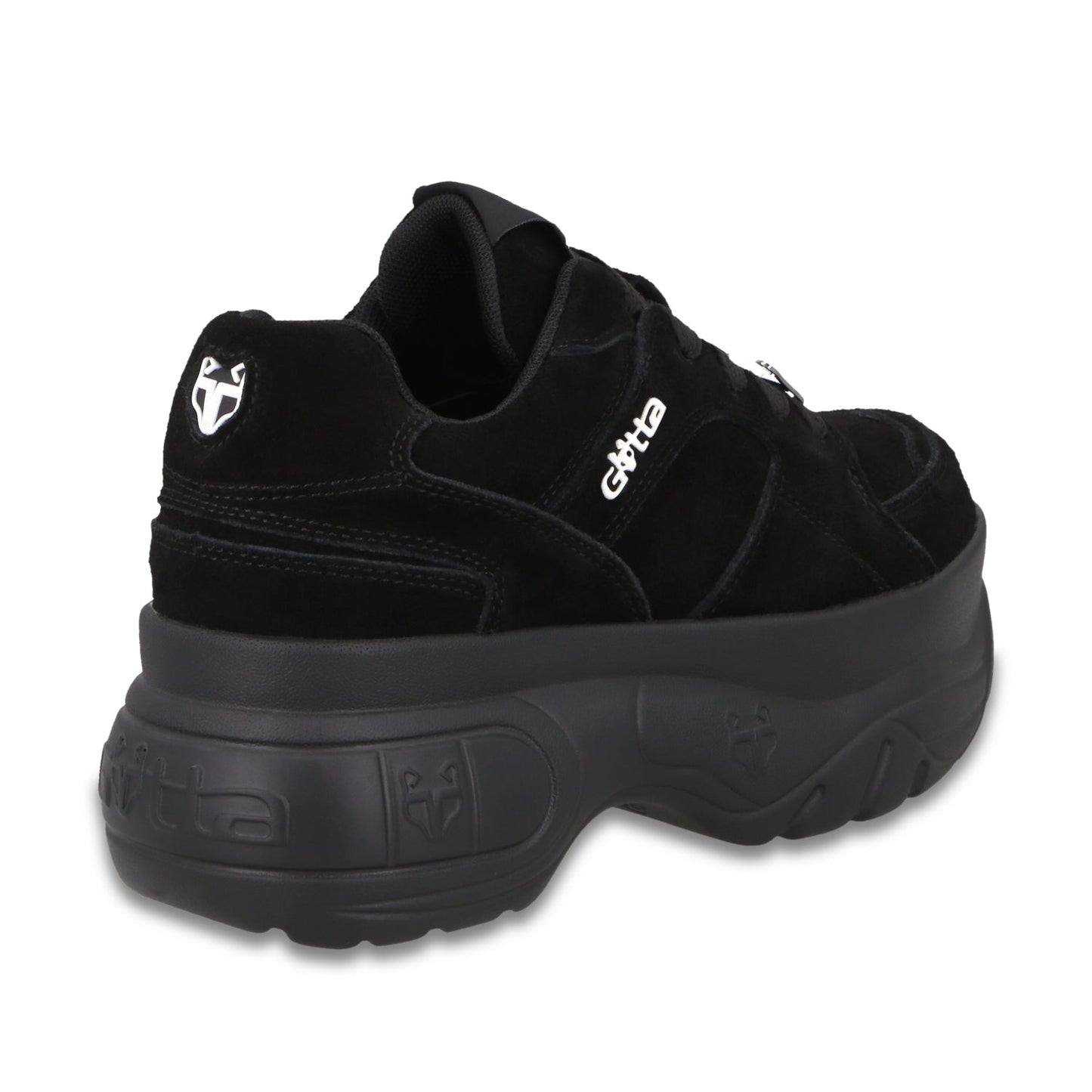 Tenis Plataforma Negra Mujer 9724A - Gotta Mexico