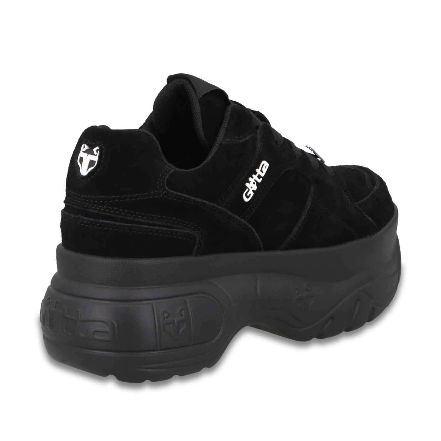 Tenis Plataforma Negra Mujer 9724A - Gotta Mexico