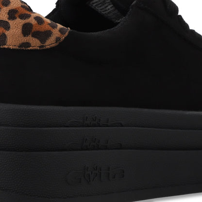 Tenis Plataforma Negro Mujer 53751 - Gotta Mexico