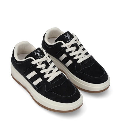 Tenis Plataforma Negros Mujer 58030