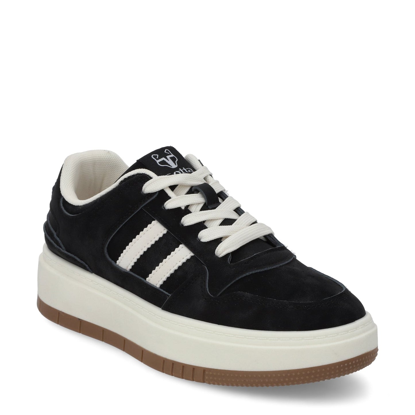 Tenis Plataforma Negros Mujer 58030