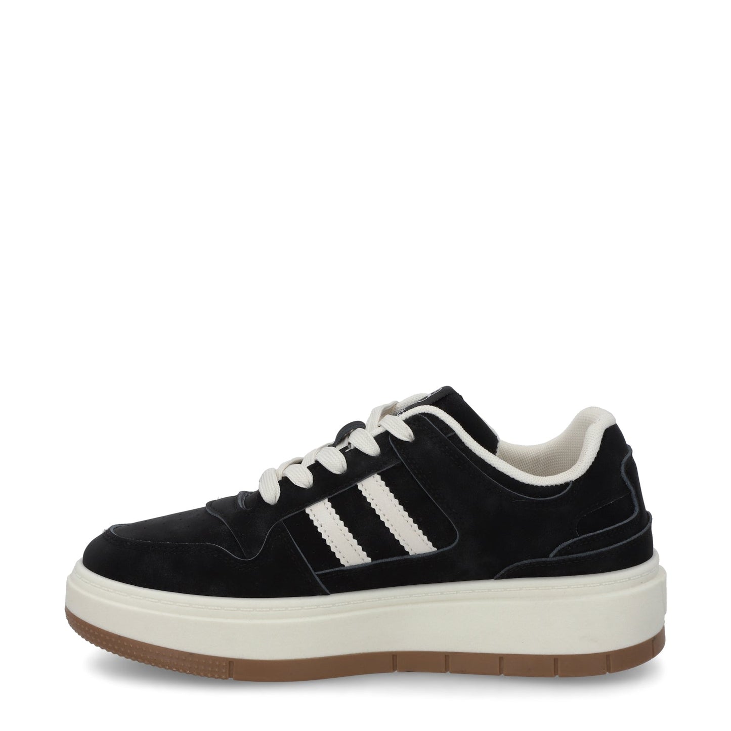 Tenis Plataforma Negros Mujer 58030