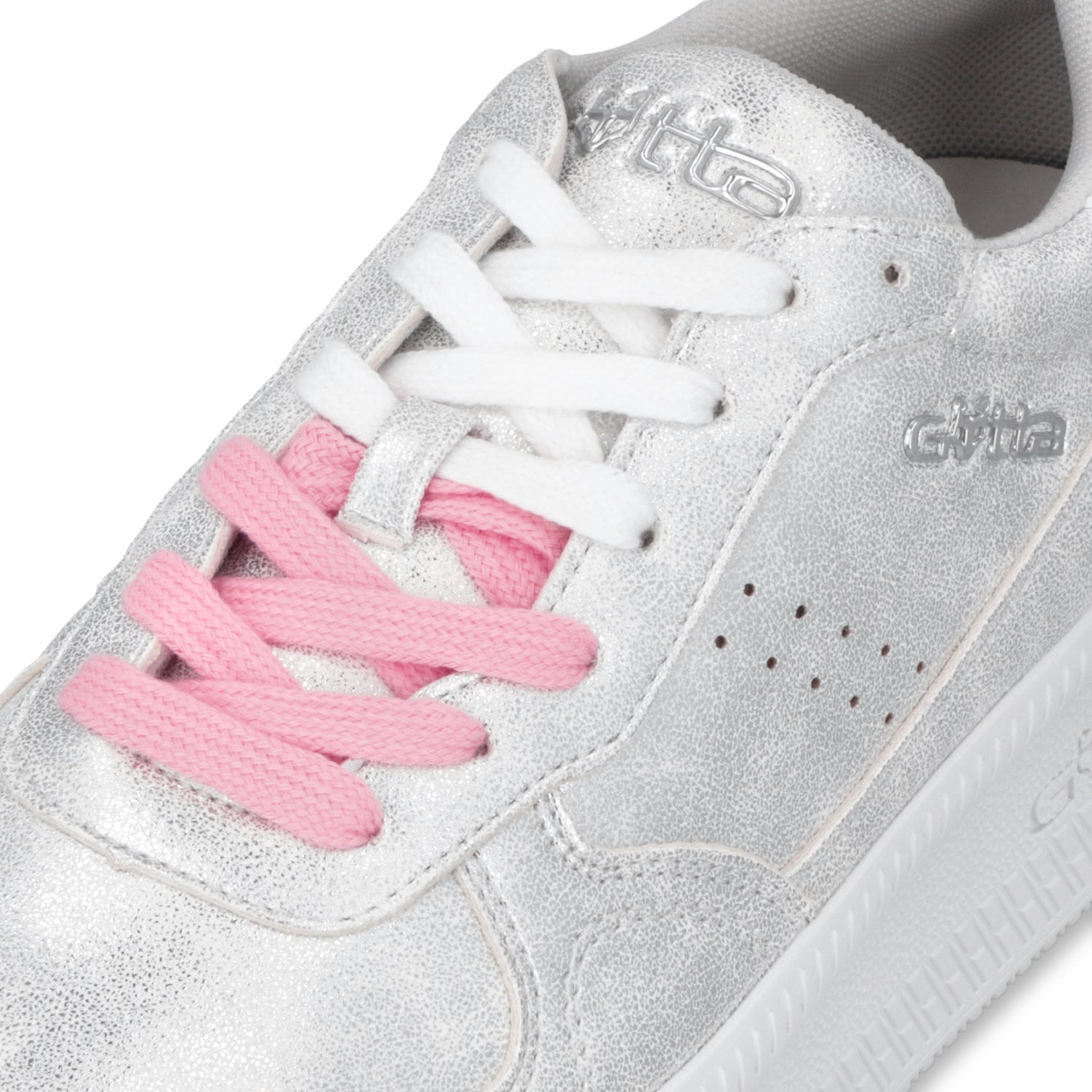 Tenis Plataforma Plateada Mujer 67313 - Gotta Mexico