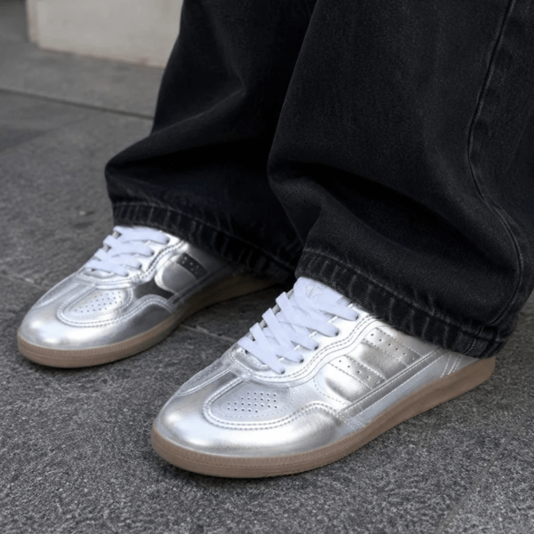Tenis Plateada Mujer 4806209