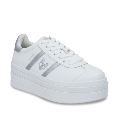 Tenis Roma Plataforma Plateado Mujer 53750