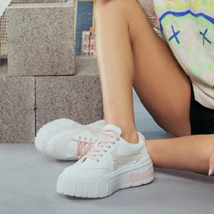 Tenis Rosa Mujer 43051
