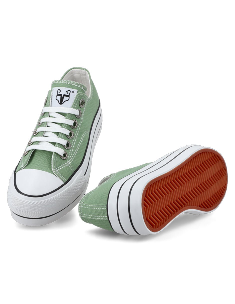 Tenis Verde Mujer 48031