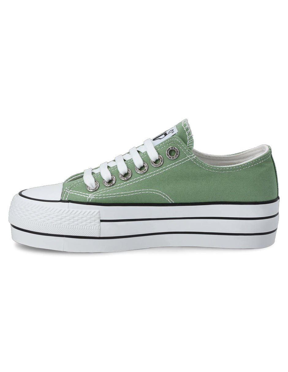 Tenis Verde Mujer 48031