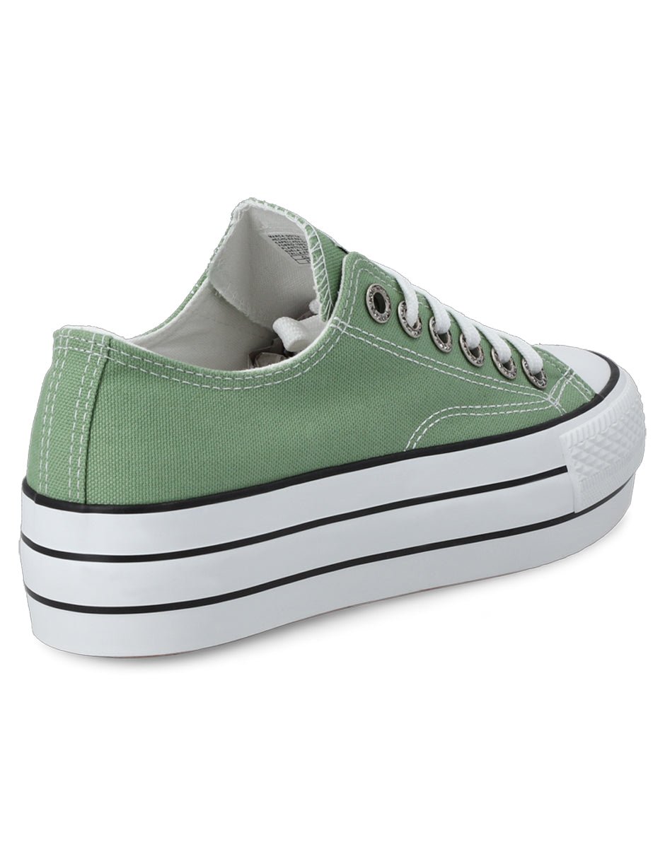 Tenis Verde Mujer 48031