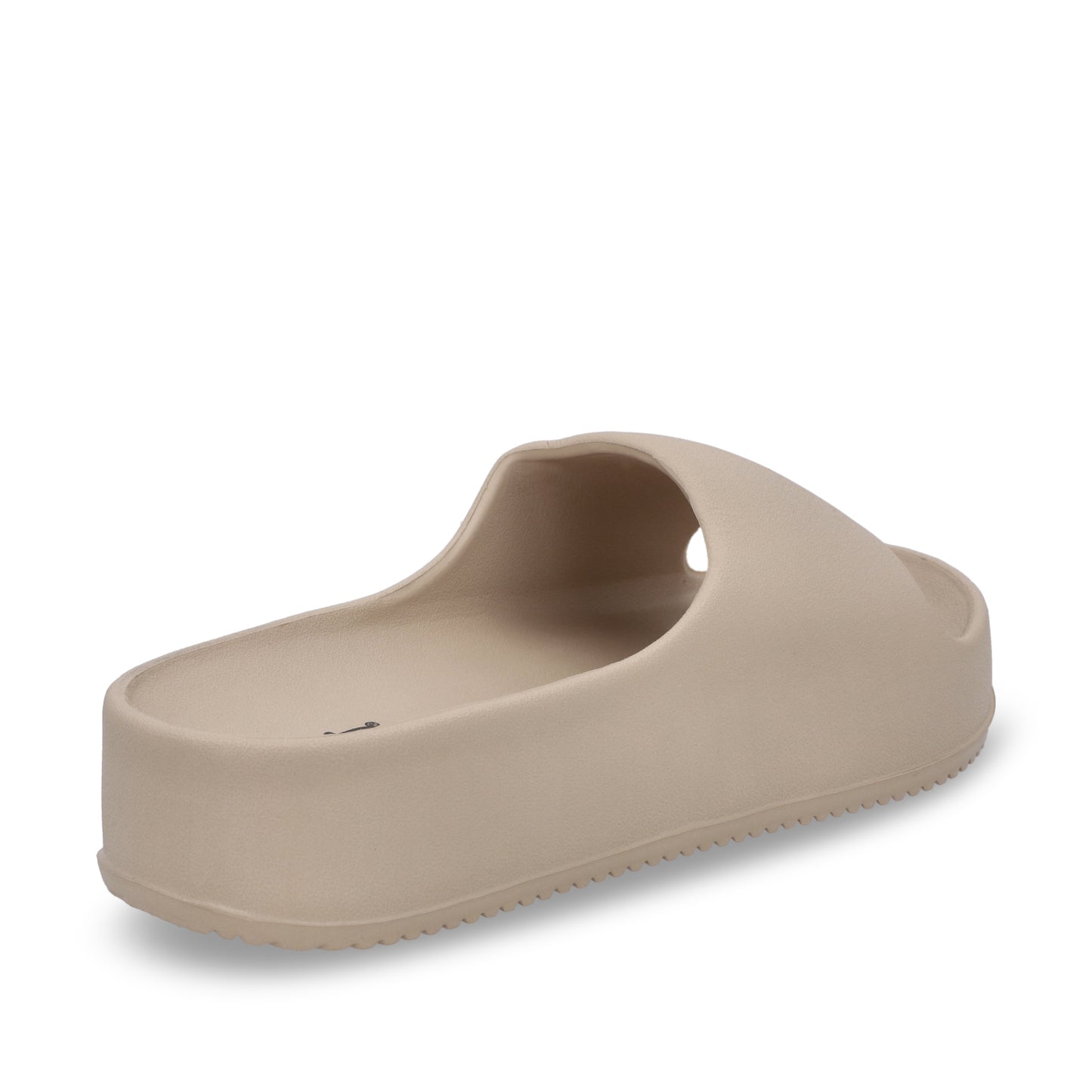 Sandalia Plataforma Beige Mujer 52070