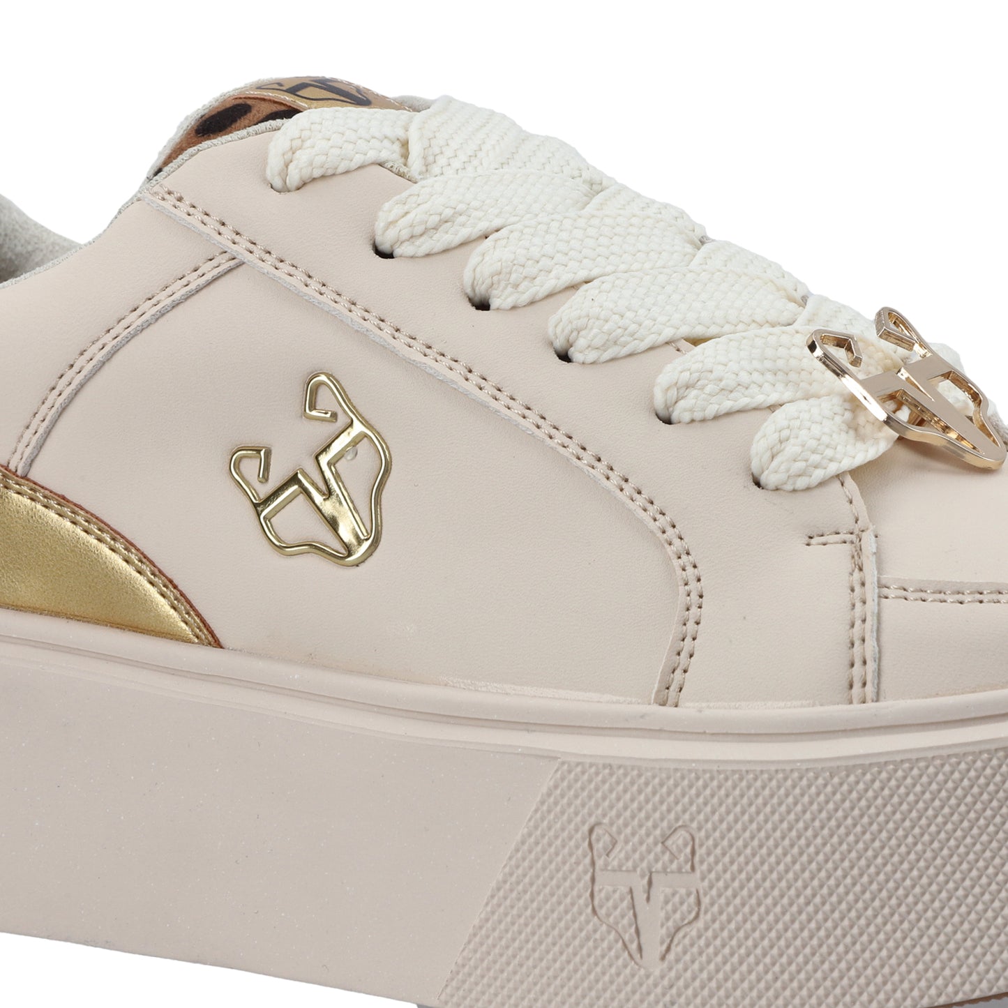 Tenis Beige Mujer 43046
