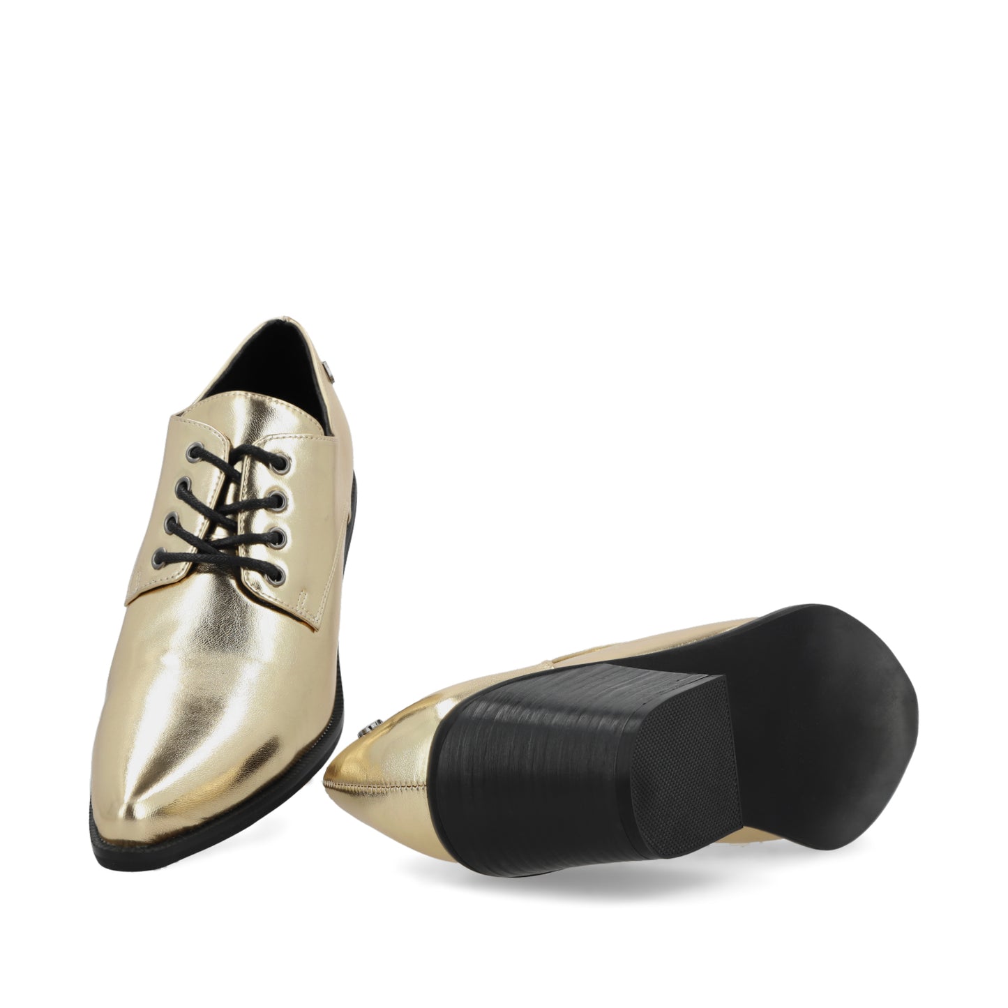 Botín Tacón Dorado Mujer 33763