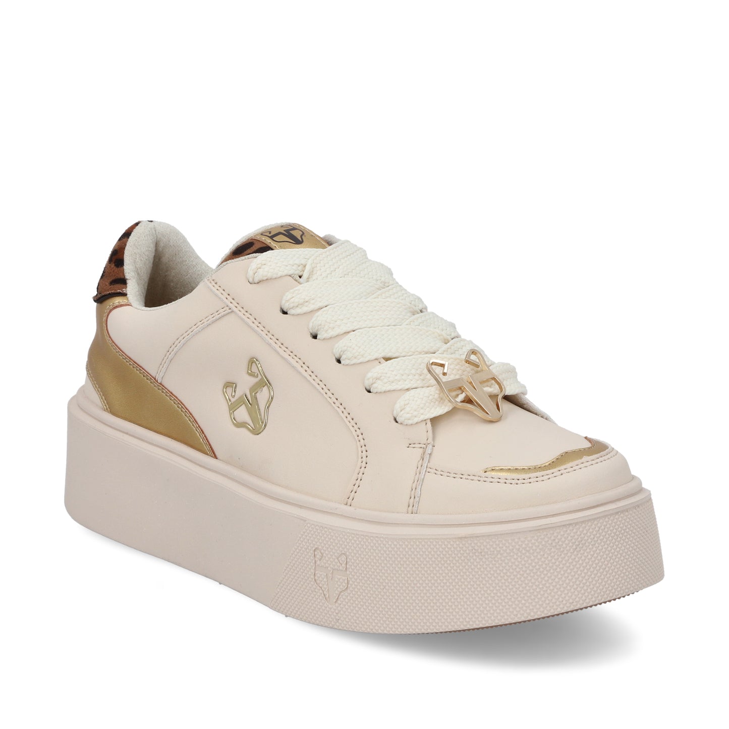 Tenis Beige Mujer 43046