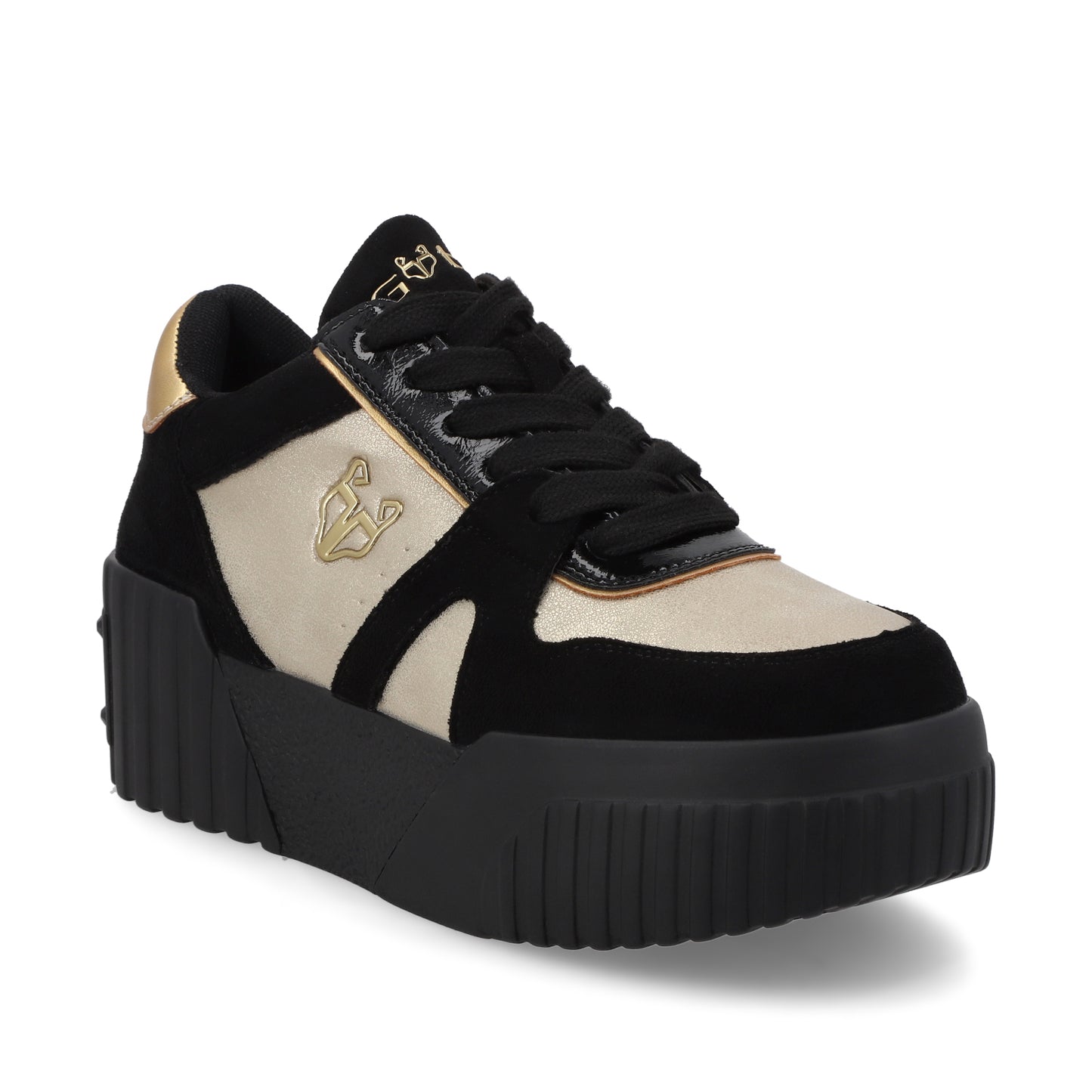 Tenis Negro Mujer 13144
