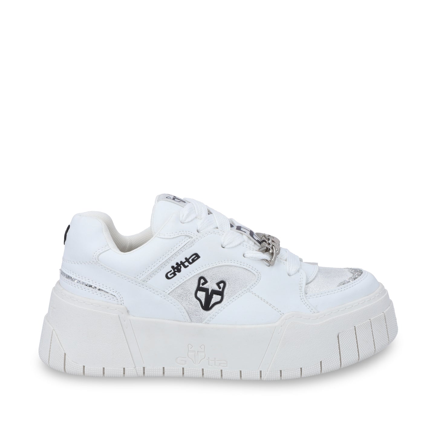 Tenis Plataforma Blanca Mujer 43111