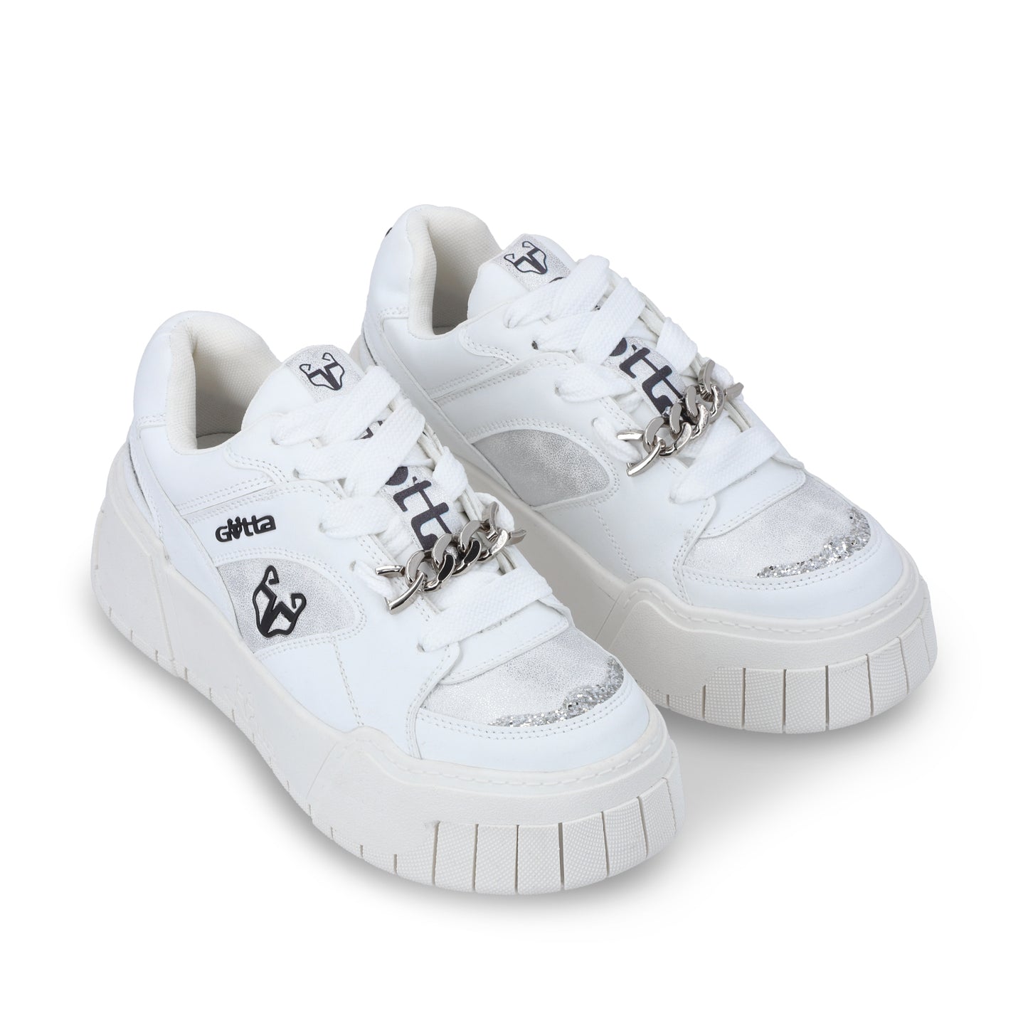 Tenis Plataforma Blanca Mujer 43111