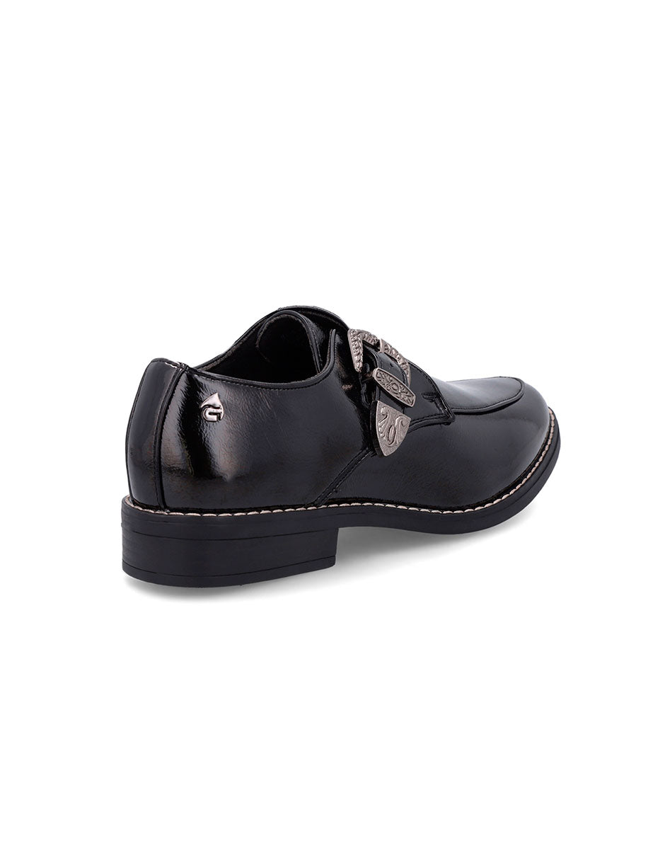 Zapato Charol NegroMujer 17565
