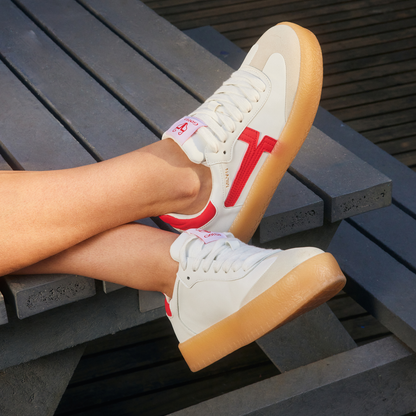 Tenis Milan Rojo Mujer 53740