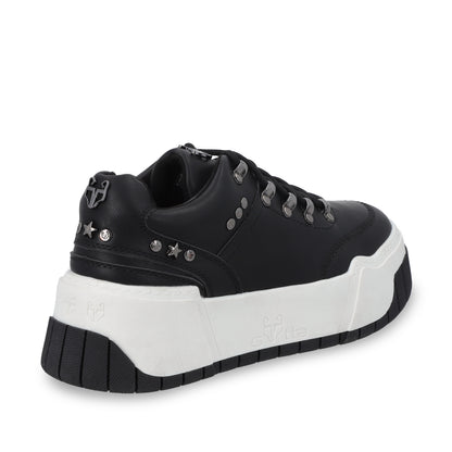 Tenis Negra Mujer 43113