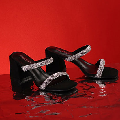 Zapatilla Negra Mujer 35133