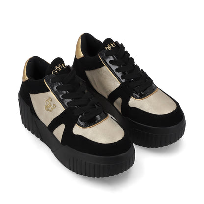 Tenis Negro Mujer 13144