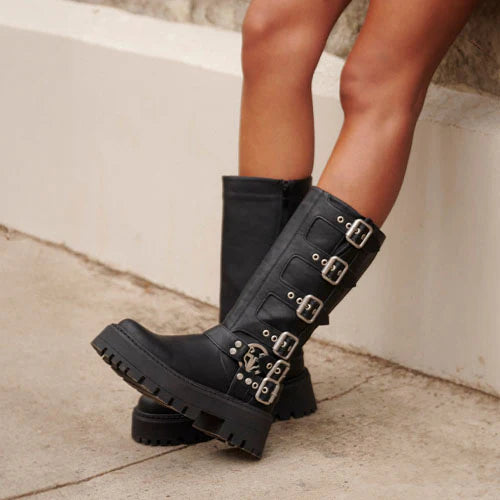 Bota Negro Mujer 45805