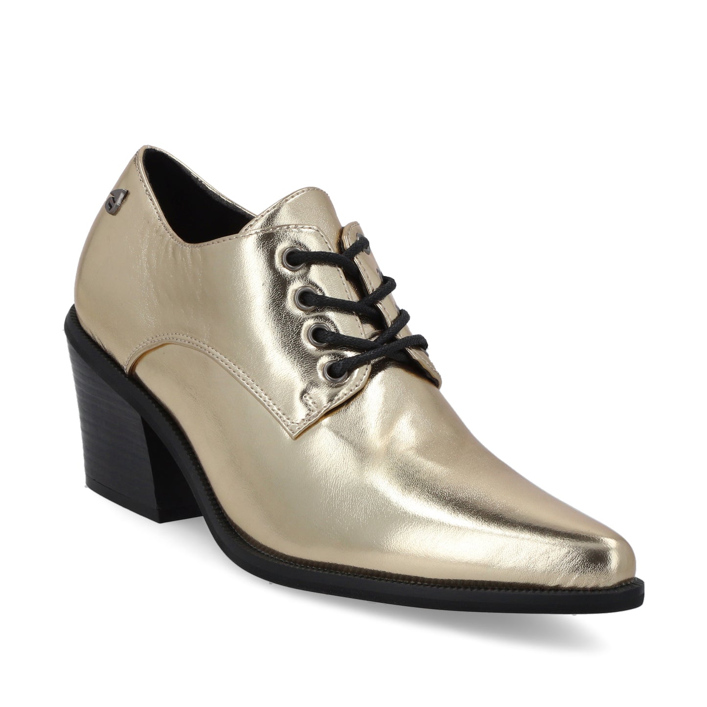 Botín Tacón Dorado Mujer 33763