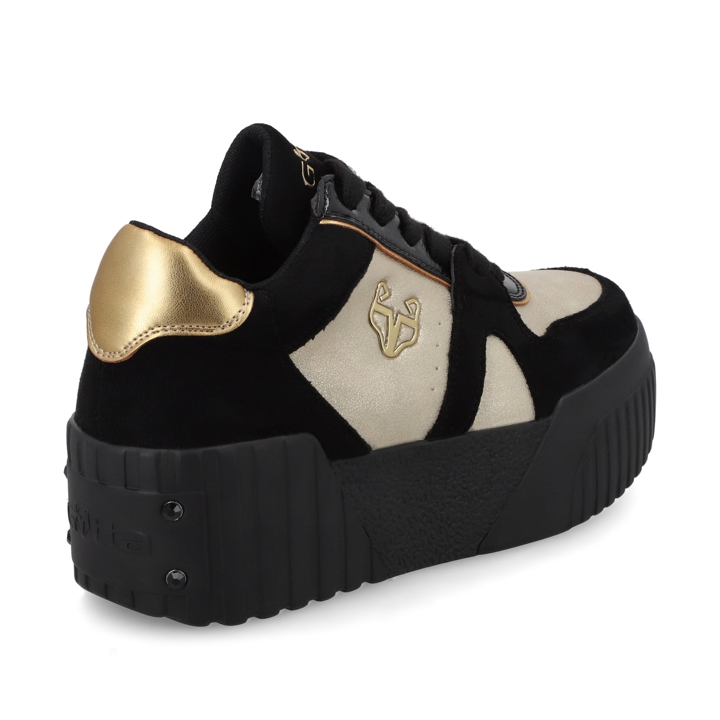 Tenis Negro Mujer 13144