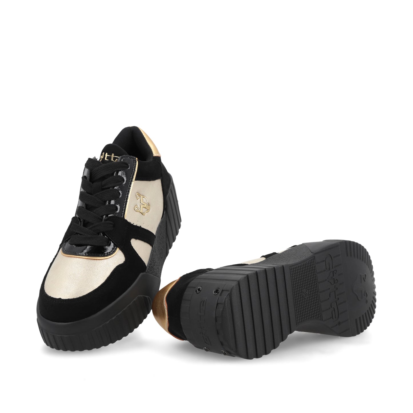 Tenis Negro Mujer 13144