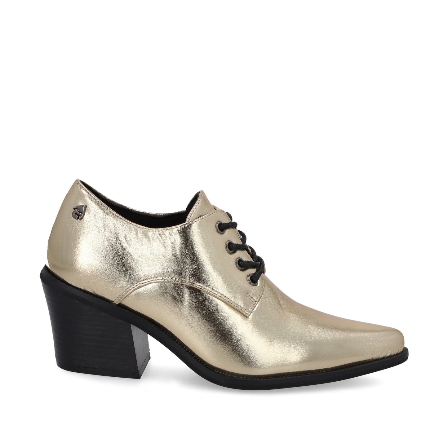 Botín Tacón Dorado Mujer 33763