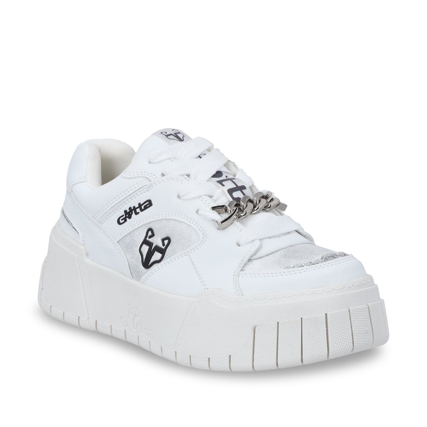 Tenis Plataforma Blanca Mujer 43111