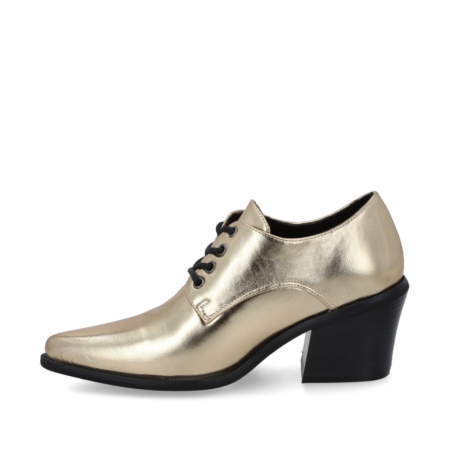 Botín Tacón Dorado Mujer 33763