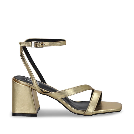 Zapatilla  Dorada Mujer 35132