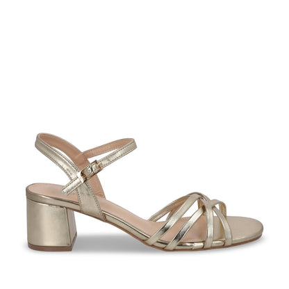 Zapatilla  Dorada Mujer 55901