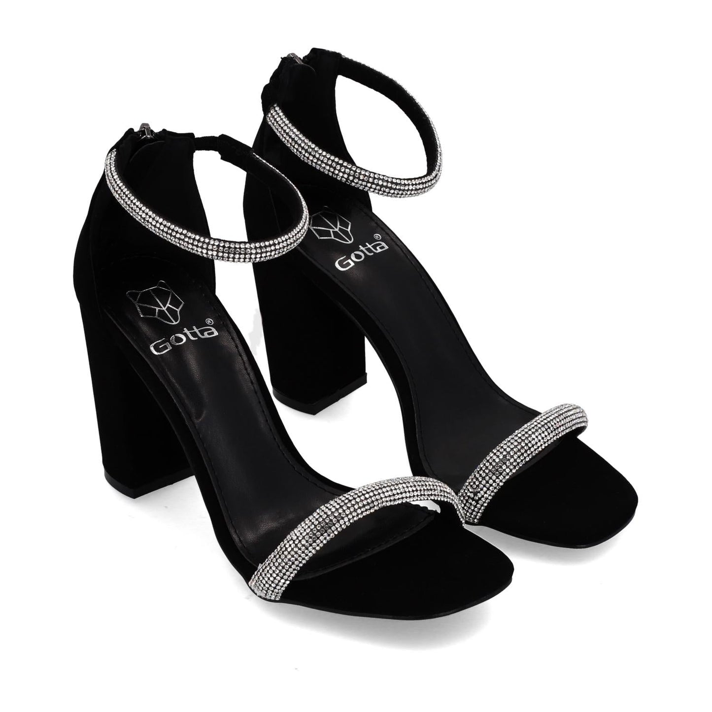 Zapatilla Negra Mujer 35111
