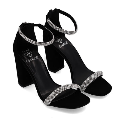 Zapatilla Negra Mujer 35111